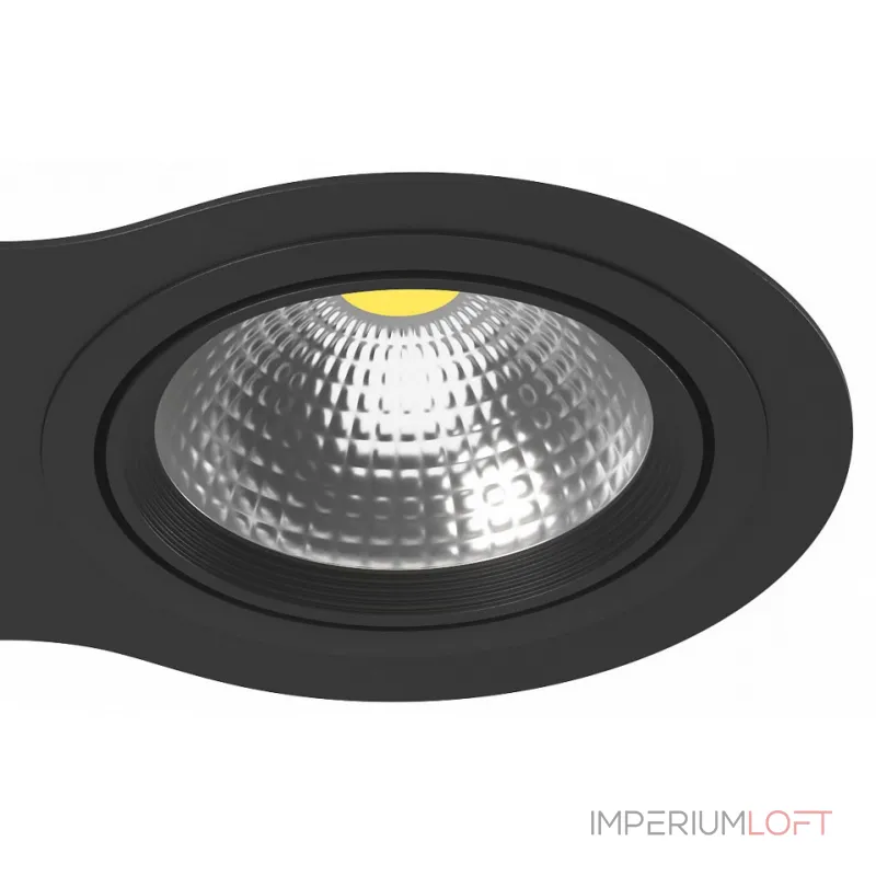 Встраиваемый светильник Lightstar Intero 111 i9270607 Цвет арматуры черно-белый