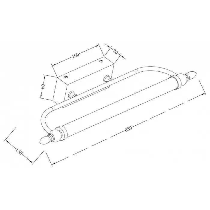 Подсветка для зеркала Maytoni Oculus MIR014WL-L12C3K Цвет арматуры медь Цвет плафонов белый от ImperiumLoft
