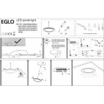 Встраиваемый светильник Eglo ПРОМО Fueva 1 96163 Цвет арматуры белый от ImperiumLoft