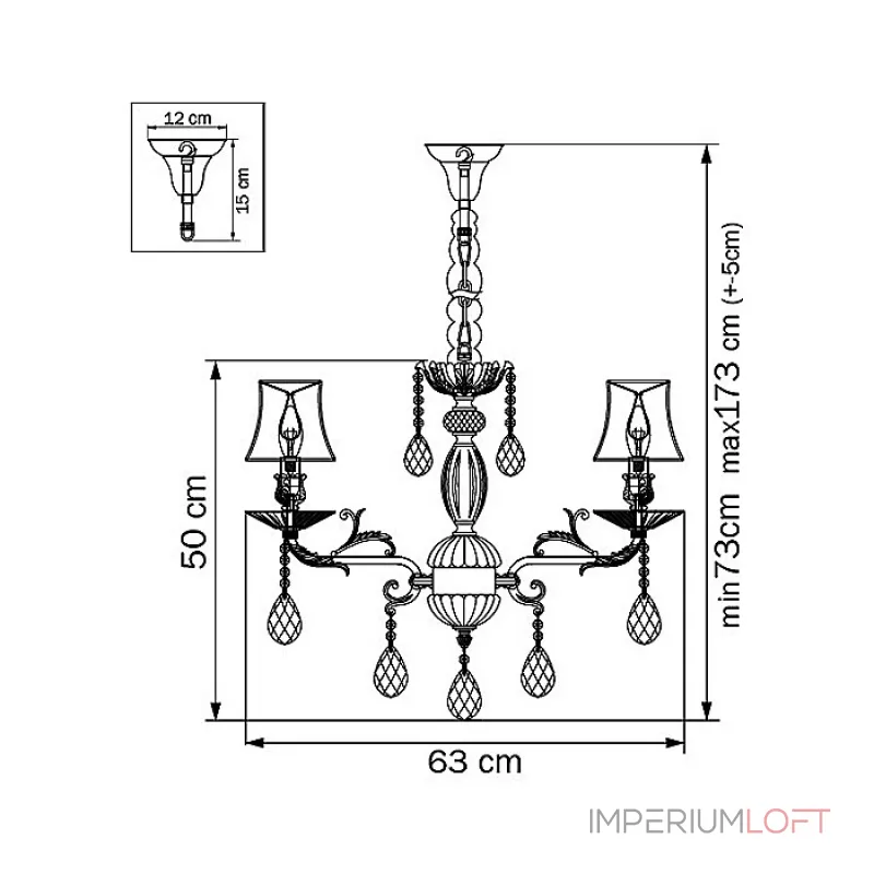 Подвесная люстра Lightstar Fiocco 701061 Подвесная люстра Lightstar Fiocco 701061