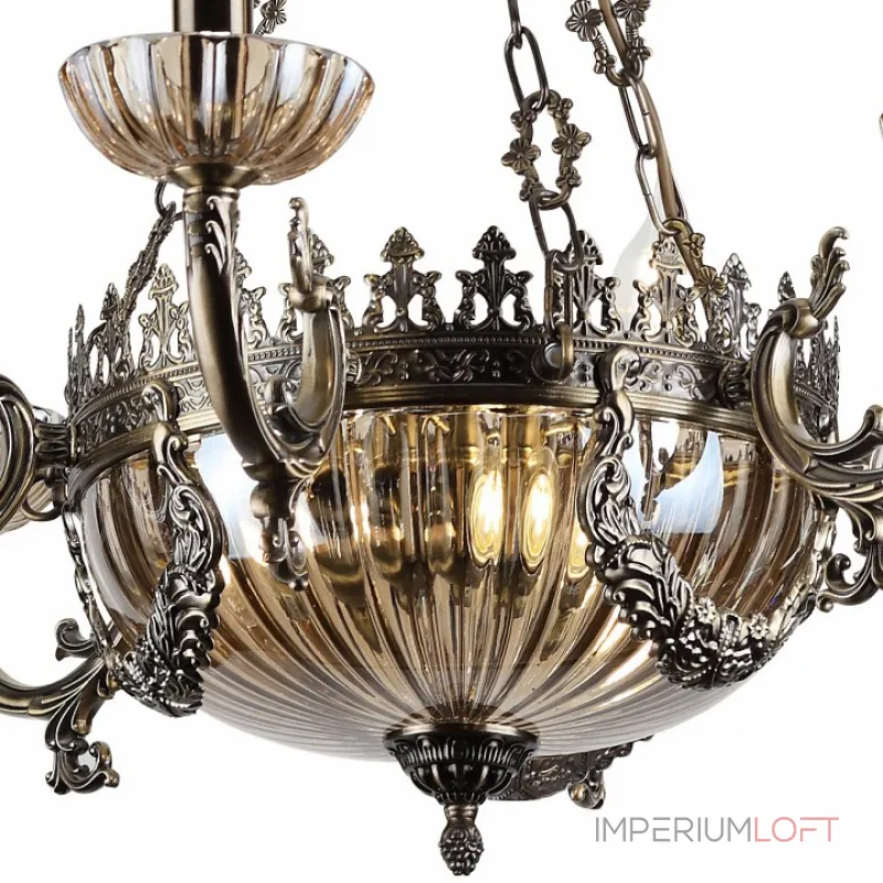 Подвесная люстра Rivoli Patricia P9 AB Б0038438 