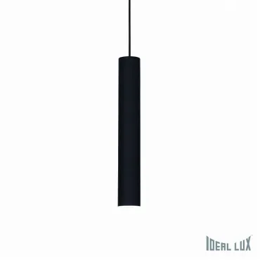 Подвесной светильник Ideal Lux Look LOOK SP1 SMALL NERO Цвет арматуры черный Цвет плафонов черный