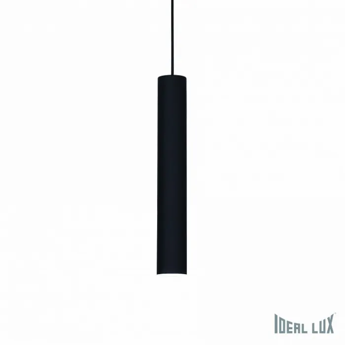 Подвесной светильник Ideal Lux Look LOOK SP1 SMALL NERO Цвет арматуры черный Цвет плафонов черный от ImperiumLoft