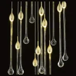 Подвесной светильник DeLight Collection P98028 PO98028M-16 brass Цвет арматуры золото Цвет плафонов золото от ImperiumLoft