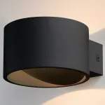 Бра Elektrostandard MRL LED 1045 a053073 Цвет арматуры черный Цвет плафонов черный от ImperiumLoft