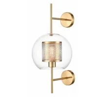 Бра Vele Luce Coro VL5524W41 Цвет арматуры латунь Цвет плафонов прозрачный