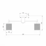 Потолочная люстра Eurosvet Tela 70109/5 хром от ImperiumLoft