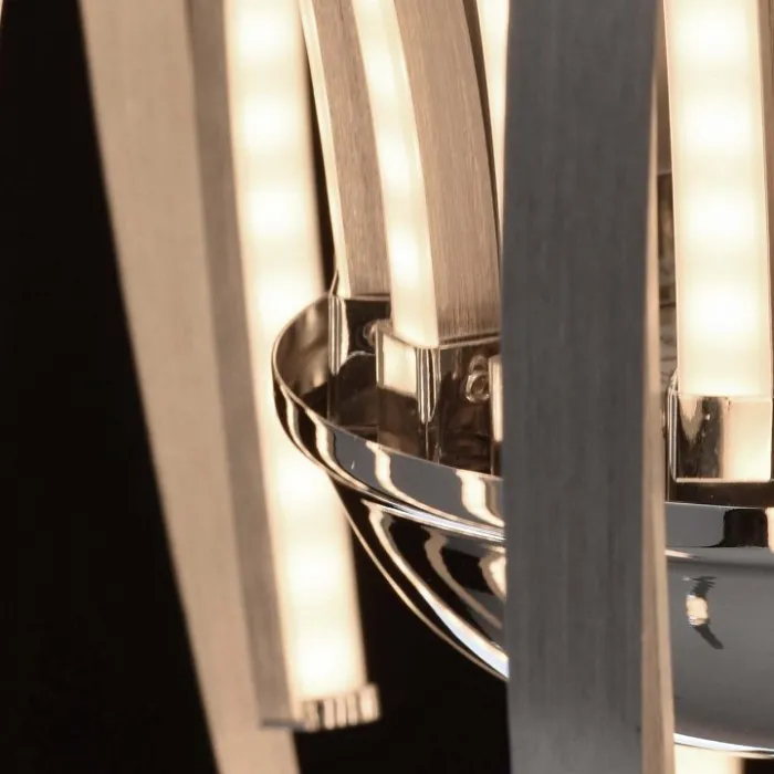 Люстра на штанге MW-Light Аурих 496014616 Цвет арматуры хром Цвет плафонов хром от ImperiumLoft