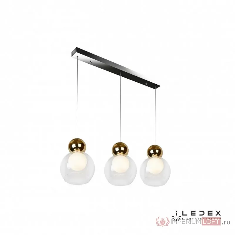 Подвесной светильник iLedex Blossom C4476-3L GL от ImperiumLoft