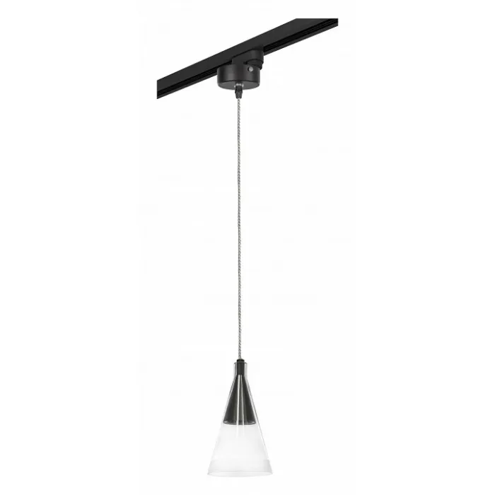 Переходник для трека Lightstar Barra 592007 Цвет арматуры черный Цвет плафонов прозрачный от ImperiumLoft