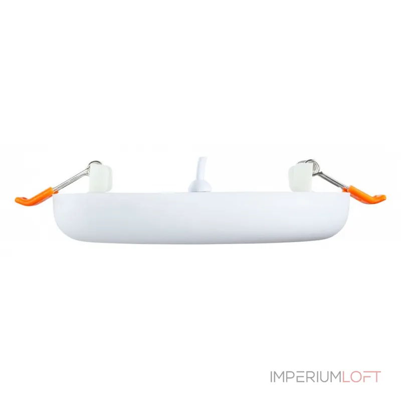 Встраиваемый светильник Arte Lamp Prior A7981PL-1WH Цвет плафонов белый Цвет арматуры белый