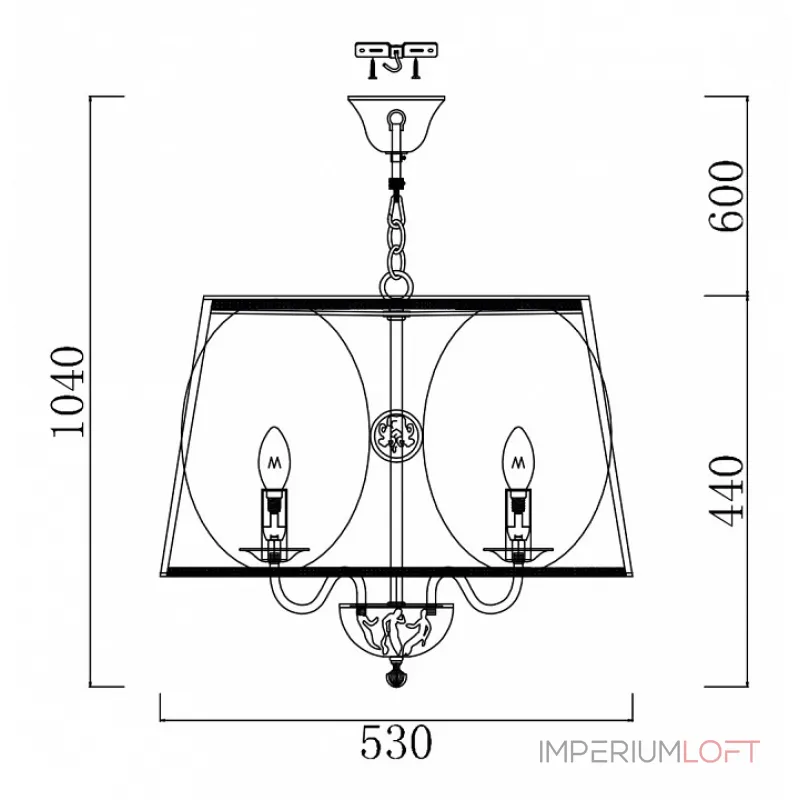 Подвесной светильник Maytoni Letizia ARM365-05-R Подвесной светильник Maytoni Letizia ARM365-05-R