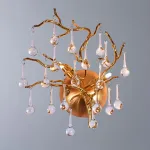 Бра Divinare Salice 3132/16 AP-2 Цвет арматуры золото Цвет плафонов прозрачный