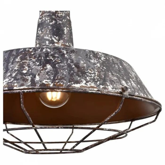 Подвесной светильник Vele Luce Captain 742 VL6122P01 Цвет арматуры серый Цвет плафонов серый от ImperiumLoft
