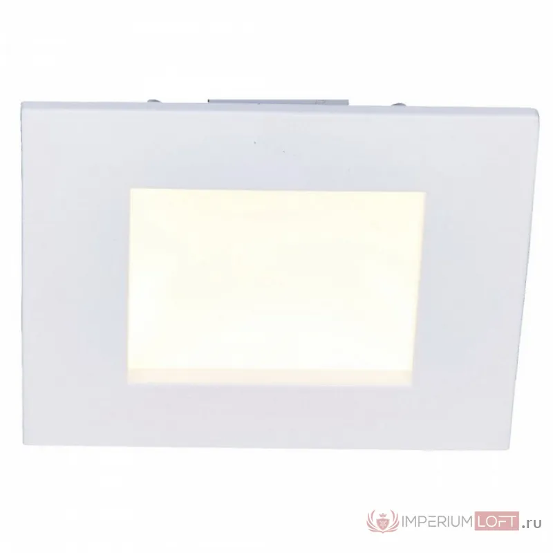 Встраиваемый светильник Arte Lamp Riflessione A7408PL-1WH Цвет арматуры белый от ImperiumLoft