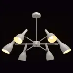 Люстра на штанге MW-Light Астор 545012506 Цвет арматуры белый Цвет плафонов белый от ImperiumLoft