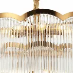 Подвесная люстра Stilfort Seauty 2121/03/12P Цвет плафонов прозрачный Цвет арматуры латунь