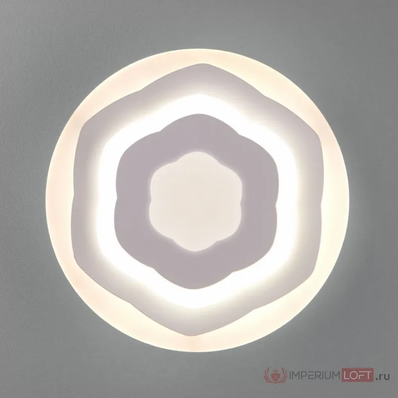 Накладной светильник Eurosvet 90117 90117/2 белый 16W от ImperiumLoft
