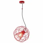 Подвесной светильник TopLight Serena TL1200H-01RD Цвет арматуры Красный Цвет плафонов красный от ImperiumLoft
