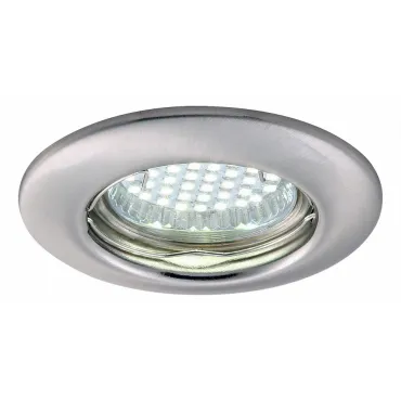 Встраиваемый светильник Arte Lamp Praktisch A1203PL-1SS Цвет арматуры серебро Цвет плафонов белый