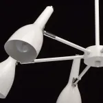 Люстра на штанге MW-Light Астор 545012506 Цвет арматуры белый Цвет плафонов белый от ImperiumLoft