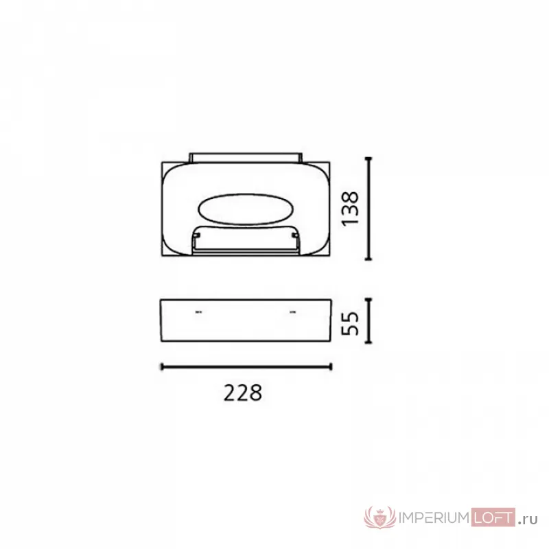 Бра Artemide 1634010A от ImperiumLoft