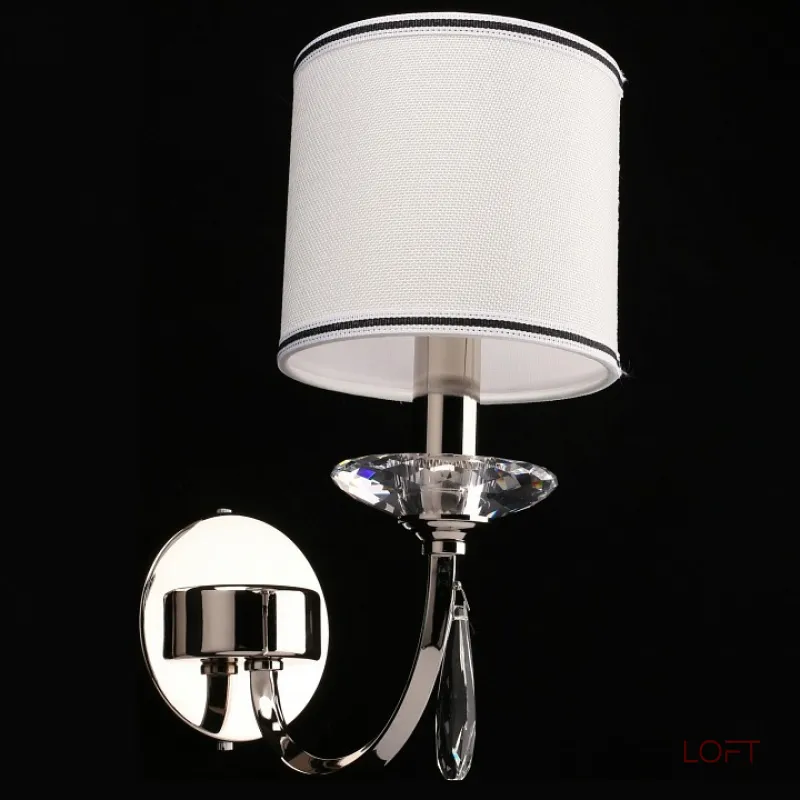 Бра Aployt Hadrinn APL.705.01.01 Цвет арматуры хром Цвет плафонов кремовый от ImperiumLoft Бра Aployt Hadrinn APL.705.01.01 Цвет арматуры хром Цвет плафонов кремовый от ImperiumLoft