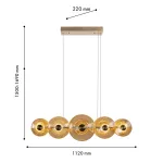 Подвесная люстра Favourite Whirlpool 4571-10P от ImperiumLoft Подвесная люстра Favourite Whirlpool 4571-10P от ImperiumLoft