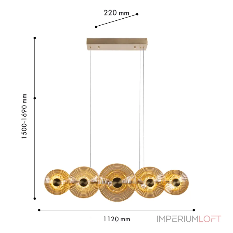 Подвесная люстра Favourite Whirlpool 4571-10P от ImperiumLoft Подвесная люстра Favourite Whirlpool 4571-10P от ImperiumLoft