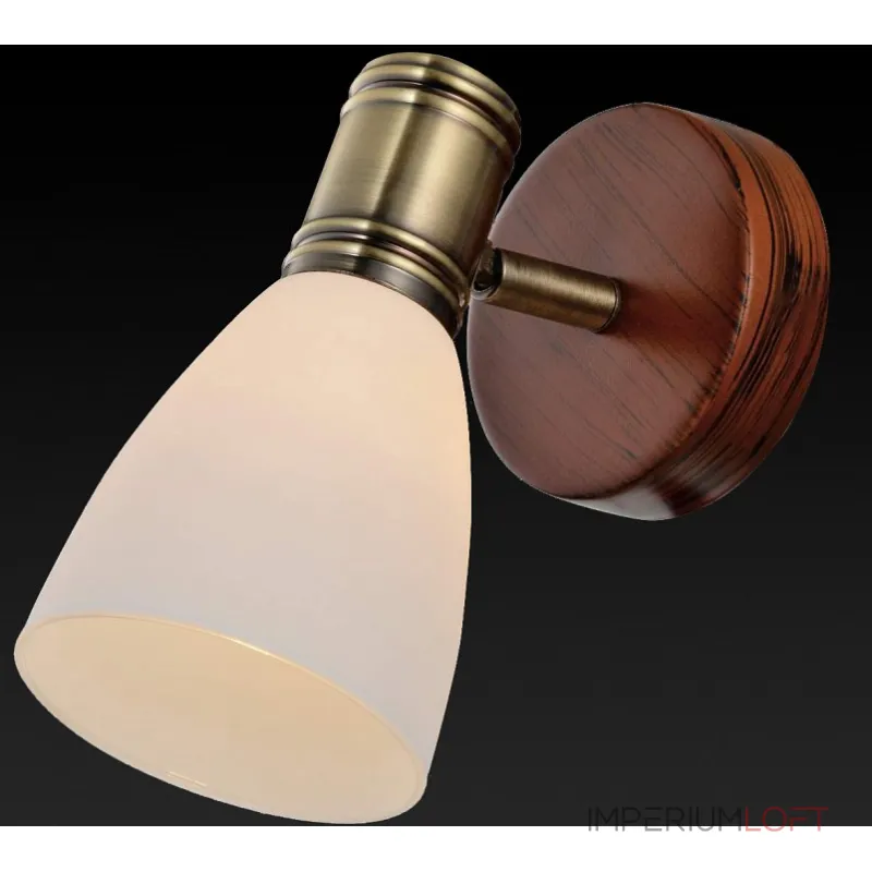 Спот TopLight Sharyl TL3720Y-01BB Цвет арматуры бронза Цвет плафонов белый