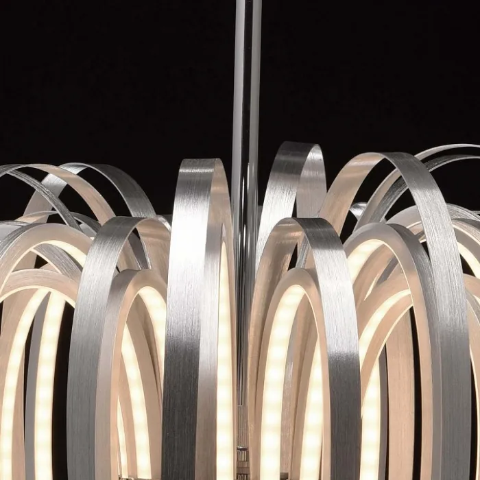 Люстра на штанге MW-Light Аурих 496014616 Цвет арматуры хром Цвет плафонов хром от ImperiumLoft