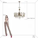 Подвесная люстра Loft it Grace 10203/10 White от ImperiumLoft