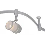 Комплект трековый Arte Lamp Rails A3056 A3056PL-6SI Цвет арматуры серебро Цвет плафонов серебро
