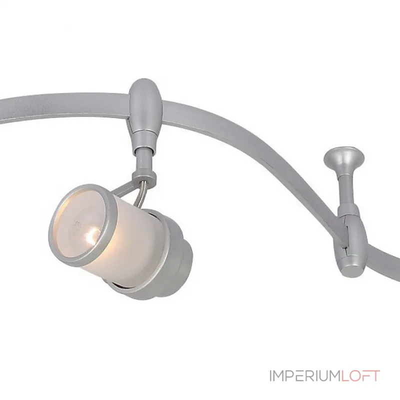 Комплект трековый Arte Lamp Rails A3056 A3056PL-6SI Цвет арматуры серебро Цвет плафонов серебро