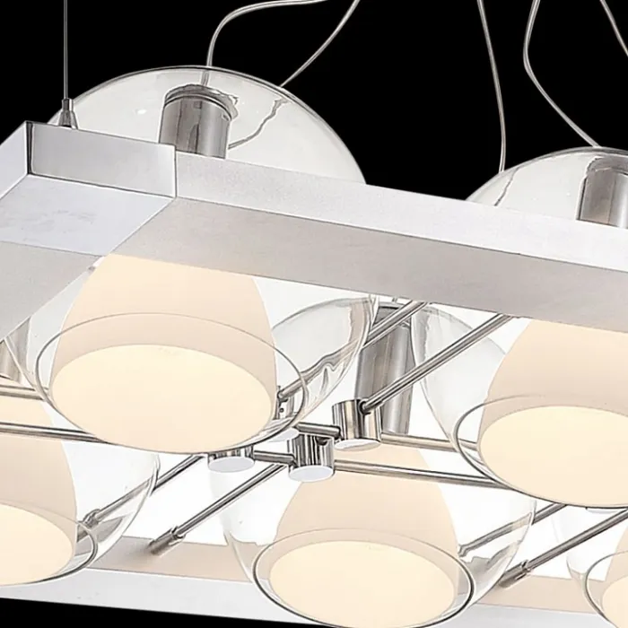 Подвесная люстра Lightstar Palla 803161 Цвет арматуры хром Цвет плафонов прозрачный от ImperiumLoft