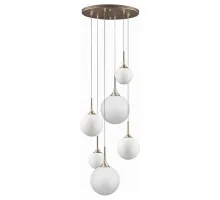 Подвесной светильник Lightstar Globo 813063 Цвет плафонов белый Цвет арматуры золото