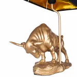 Настольная лампа декоративная Arte Lamp Iklil A4014LT-1GO Цвет арматуры Желтый Цвет плафонов Черный