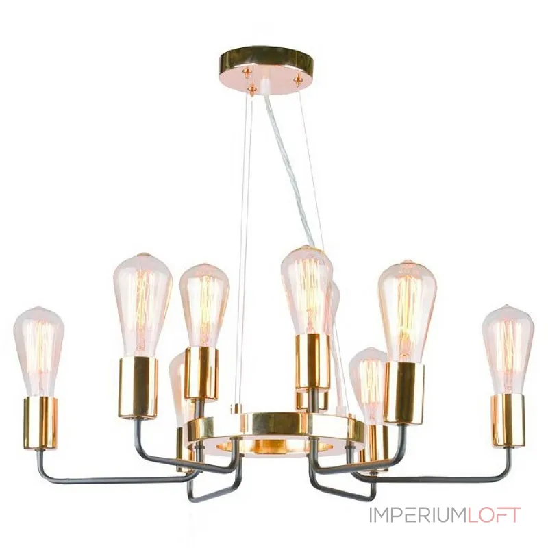 Подвесная люстра Arte Lamp Gelo A6001LM-9BK