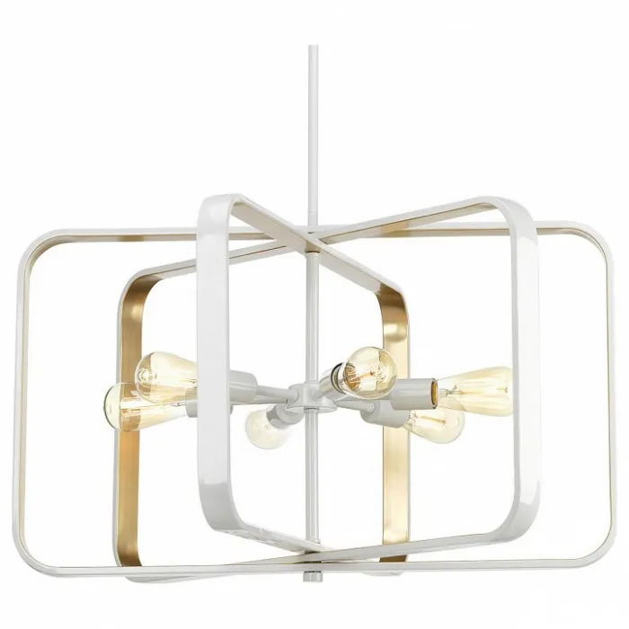 Подвесной светильник TopLight Lois TL1177H-06WH Цвет арматуры белый от ImperiumLoft