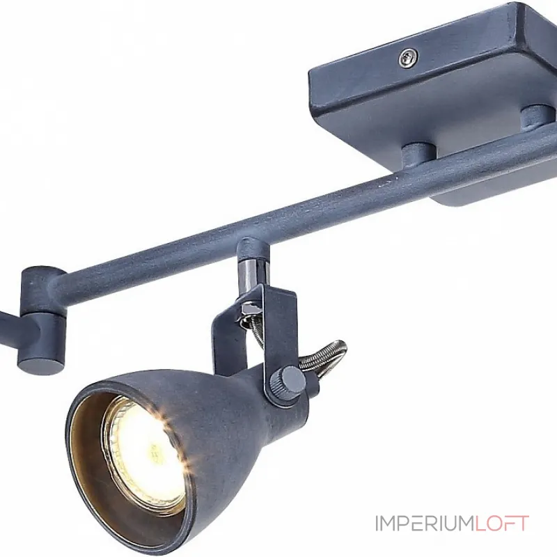 Спот Arte Lamp 9189 A9189PL-6GY Цвет арматуры серый Цвет плафонов серый