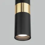 Подвесной светильник Eurosvet Viero 50096/1 черный/золото от ImperiumLoft