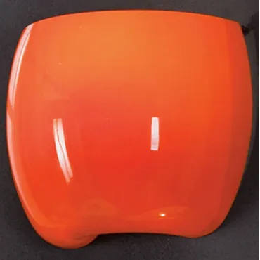 Накладной светильник Lussole Mela LSN-0211-01 Цвет арматуры хром Цвет плафонов оранжевый