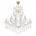 Подвесная люстра Maytoni Doris DIA881-PL-24-G Цвет арматуры золото Цвет плафонов прозрачный от ImperiumLoft