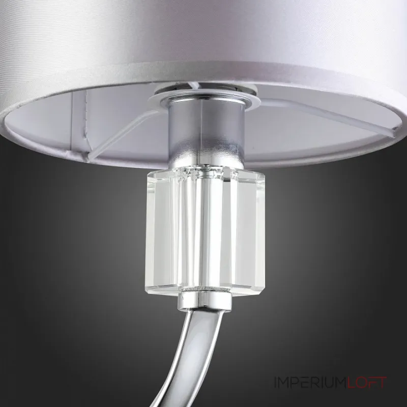 Бра EVOLUCE Snere SLE107201-01 Цвет плафонов серый Цвет арматуры хром Бра EVOLUCE Snere SLE107201-01 Цвет плафонов серый Цвет арматуры хром