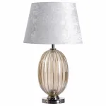 Настольная лампа декоративная Arte Lamp Baymont A5132LT-1CC Цвет плафонов серый Цвет арматуры хром