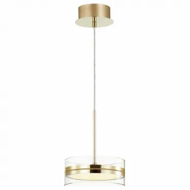 Подвесной светильник Odeon Light Akela 4729/14L Цвет арматуры золото Цвет плафонов прозрачный