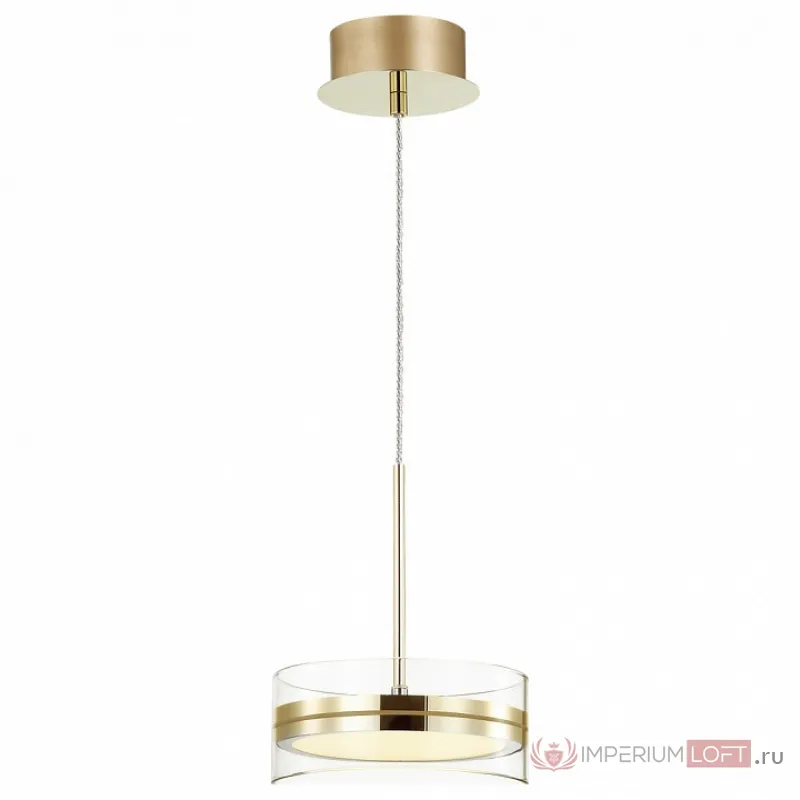 Подвесной светильник Odeon Light Akela 4729/14L Цвет арматуры золото Цвет плафонов прозрачный от ImperiumLoft