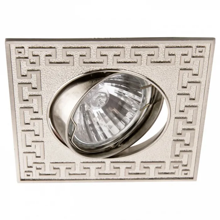 Комплект из 3 встраиваемых светильников Arte Lamp Eclipse A2107PL-3SS Цвет арматуры серебро Цвет плафонов черный от ImperiumLoft