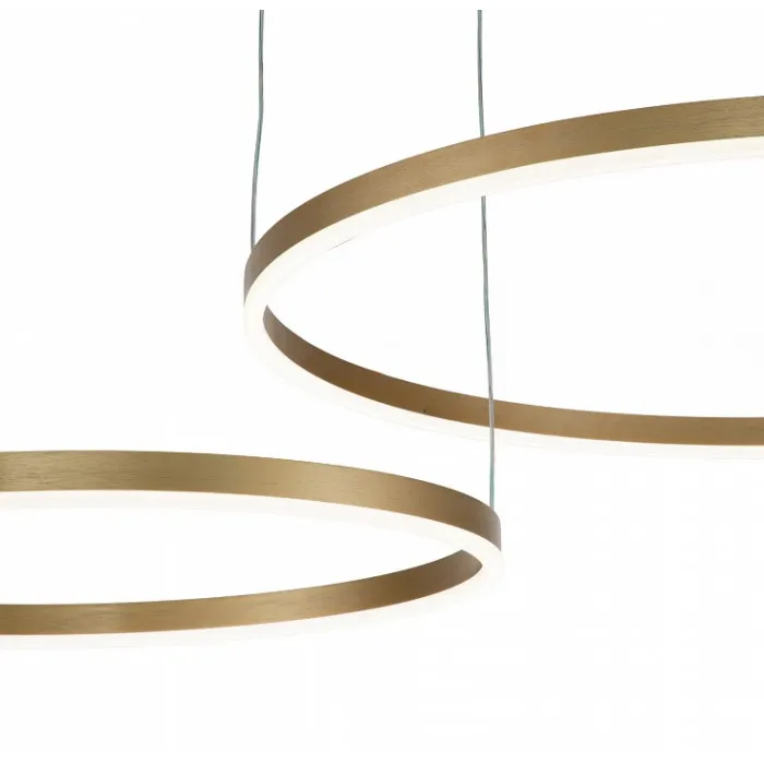 Подвесной светильник Indigo Galass 14001/2P Gold от ImperiumLoft