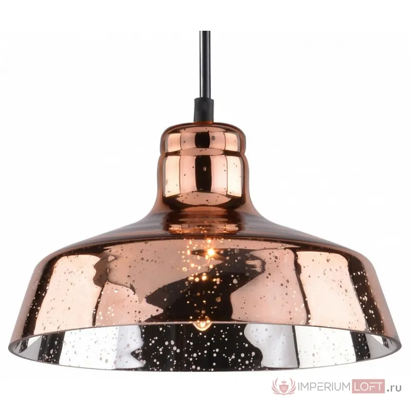 Подвесной светильник Arte Lamp Riflesso A4297SP-1AC Цвет арматуры медь Цвет плафонов медь от ImperiumLoft